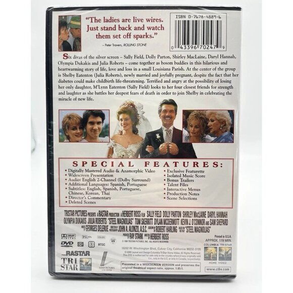 Steel Magnolias (DVD, 1989), Special Edition, NEW - Picture 3 of 4